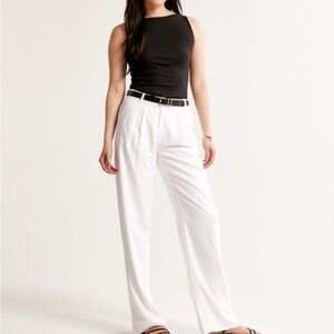 Abercrombie and fitch linen pants